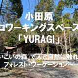 小田原・コワーキングスペース YURAGI ～「いこいの森」で人と自然に触れ合うフォレスト・ワーケーション～