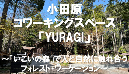 小田原・コワーキングスペース YURAGI ～「いこいの森」で人と自然に触れ合うフォレスト・ワーケーション～